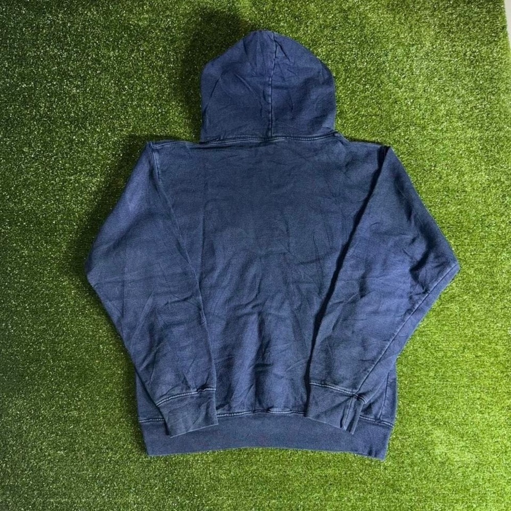 Brandy Melville New York Hoodie Navy Blue Y2K Oversized Sweatshirt Vintage - Picture 7 of 7